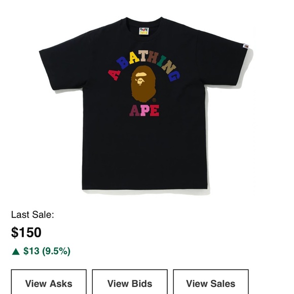 Brand New Bathing Ape T-Shirt (price is negotiable) - Picture 4 of 4